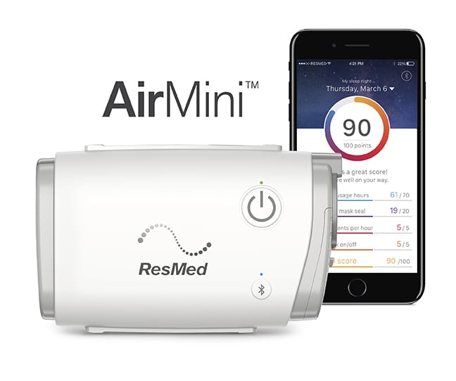 ResMedAirMini-with-app travel cpap